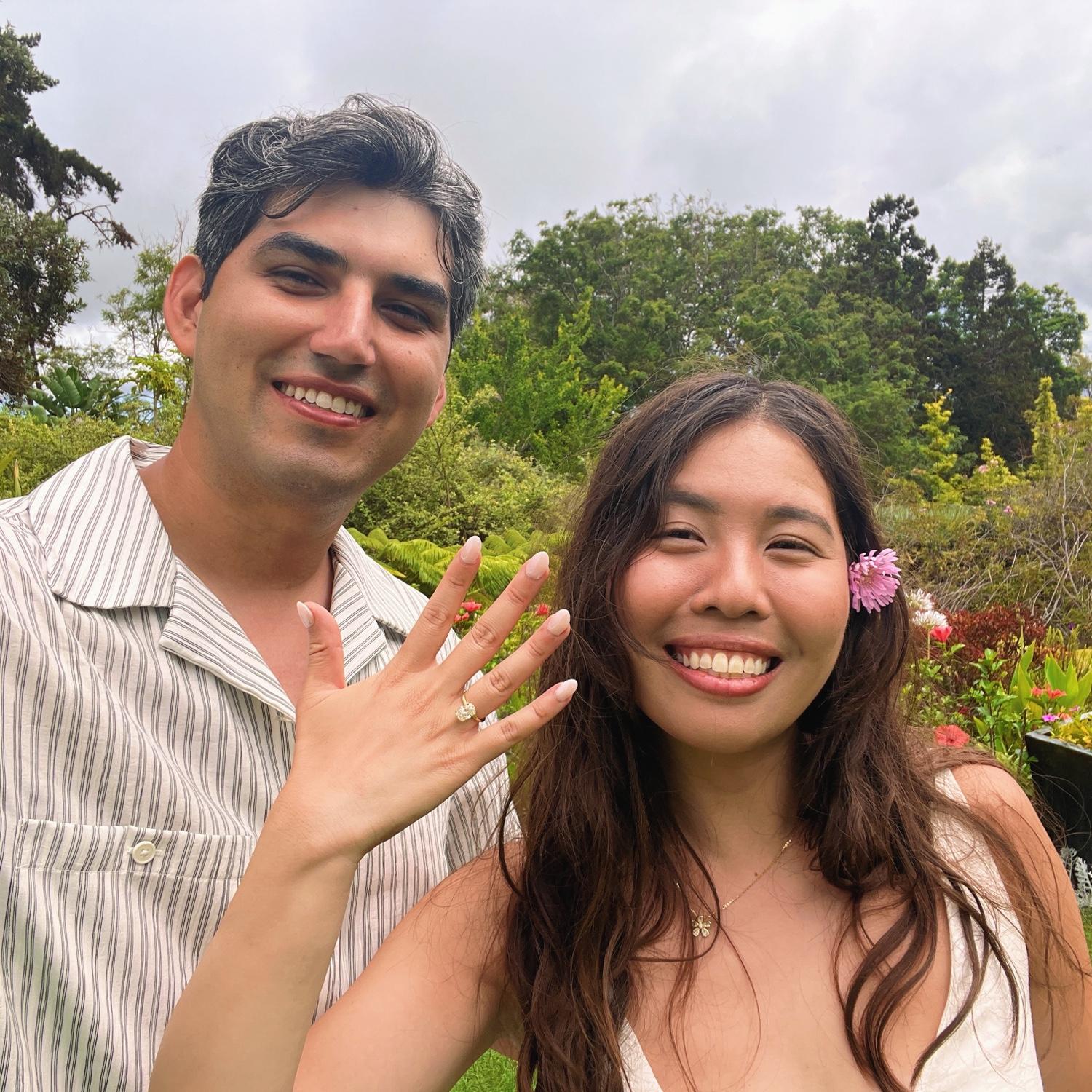 We got engaged!!