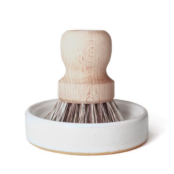 Laurel Pot Brush Set
