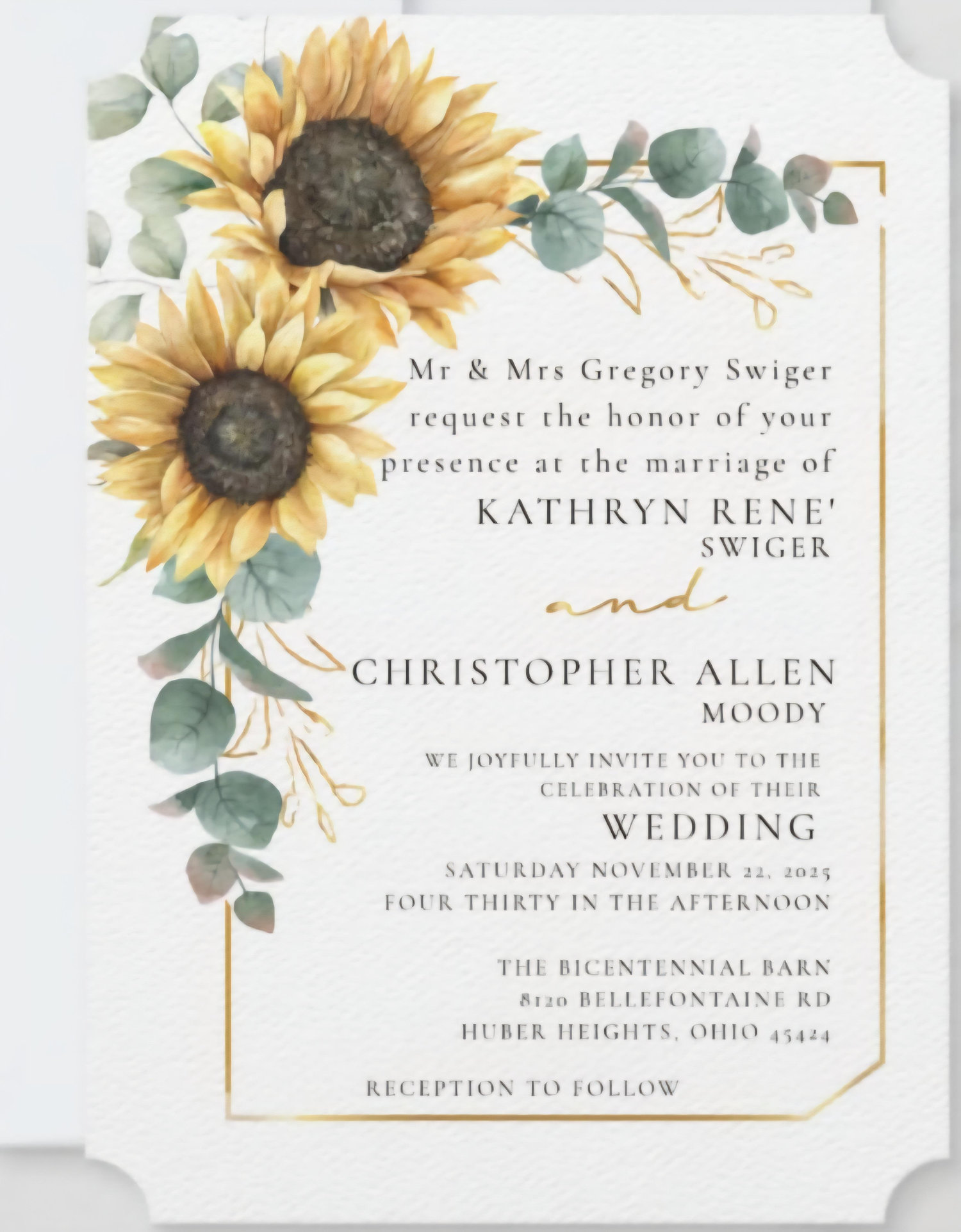 The Wedding Website of Kathryn Swiger and Christopher Moody