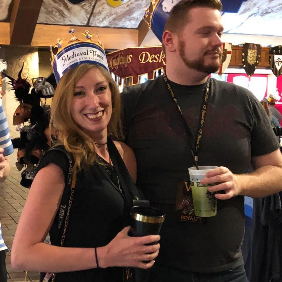 Having the best time ever at one of our favorite places. Medieval times!