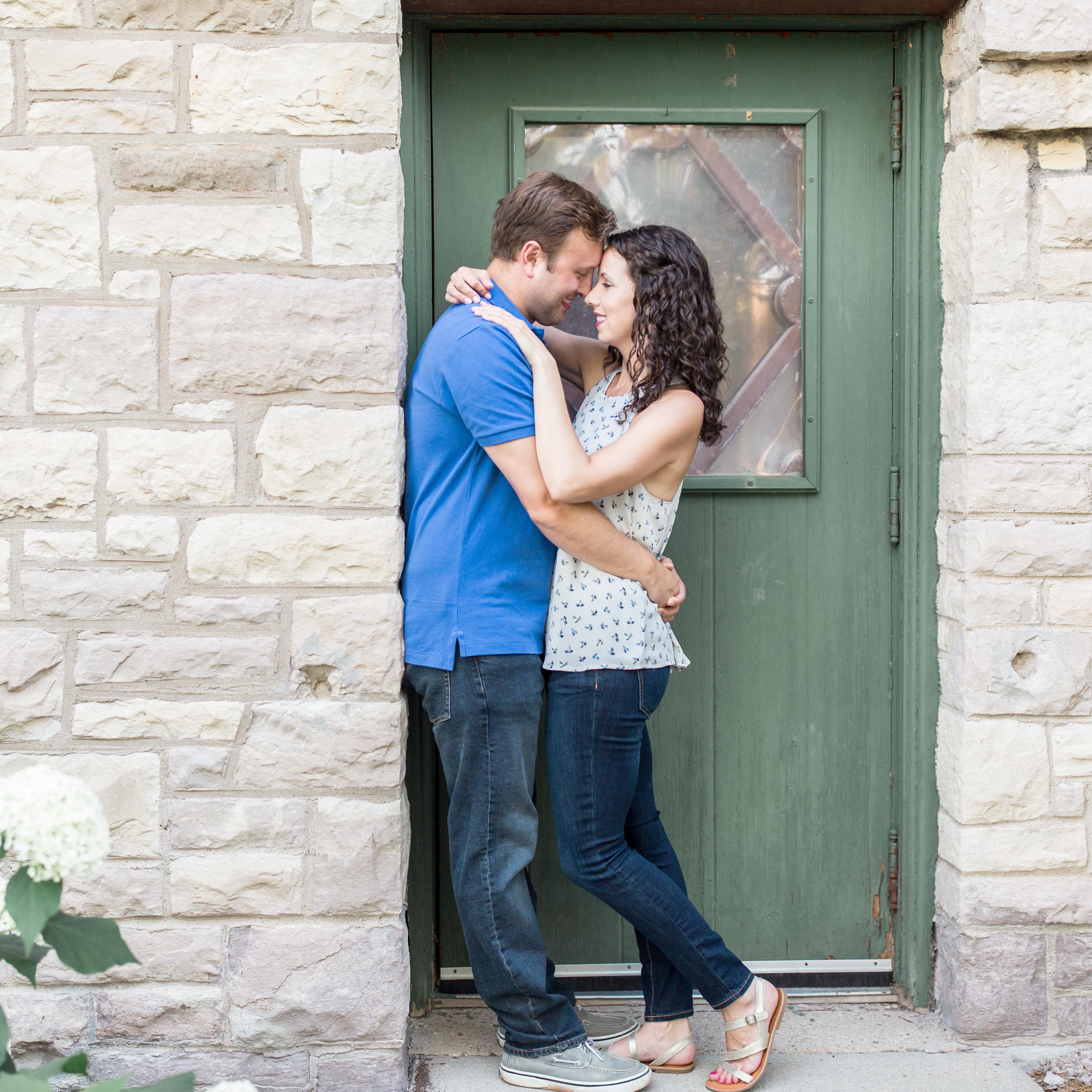 Engagement photos in Hubbard Park. July 2018