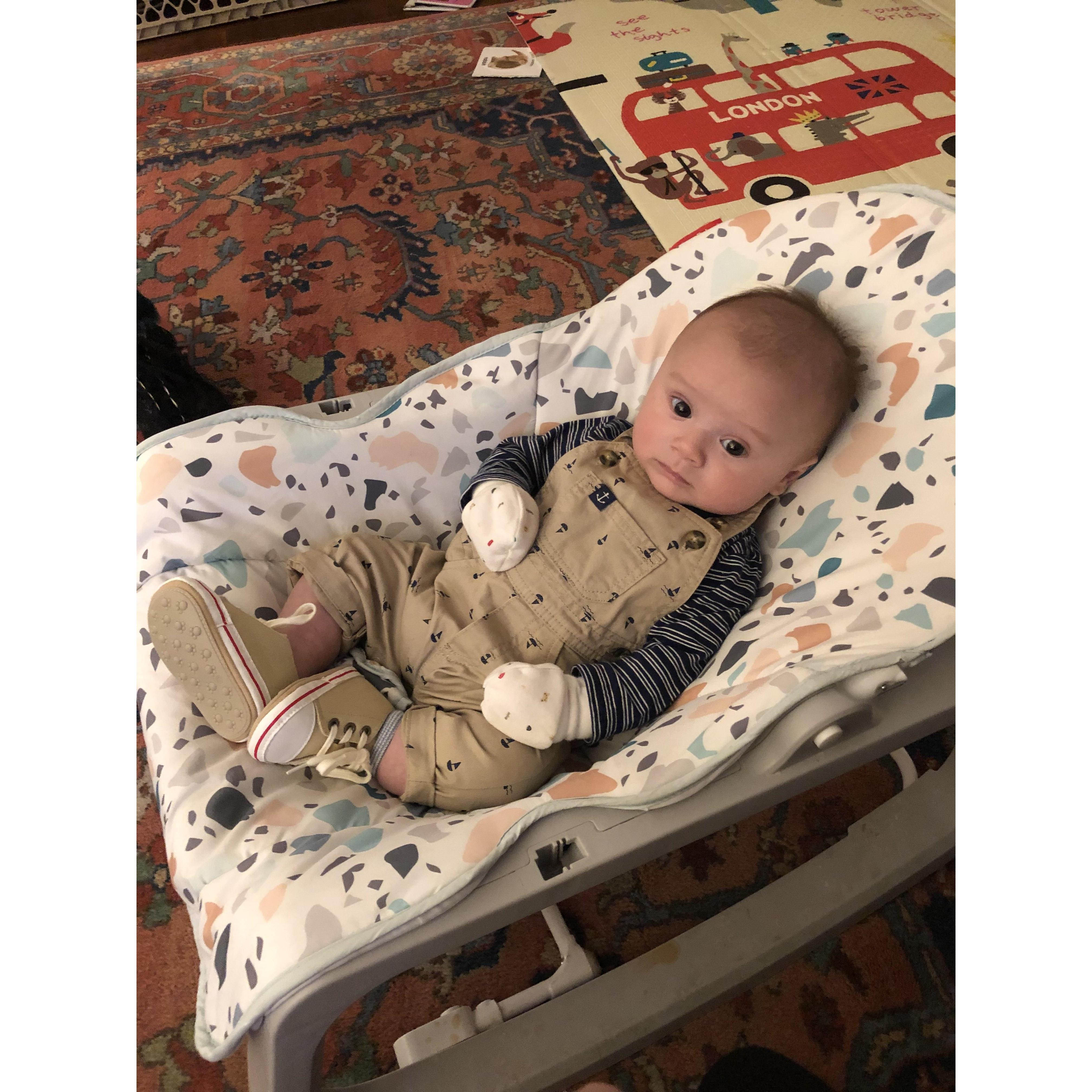 Our second son is Nicholas Andrew.  He is 3 months old.