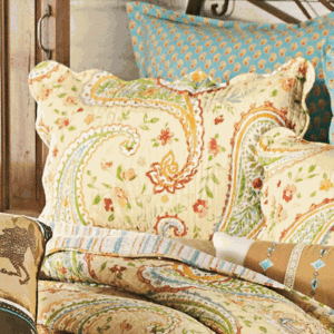 Wildflower Paisley Sham
