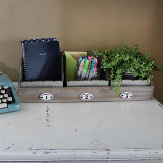3-Bin Desk Organizer
