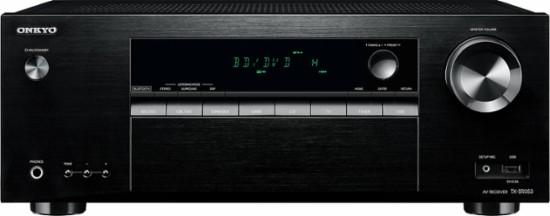 Onkyo - 700W 5.1-Ch. 4K Ultra HD and 3D Pass-Through A/V Home Theater Receiver - Black
