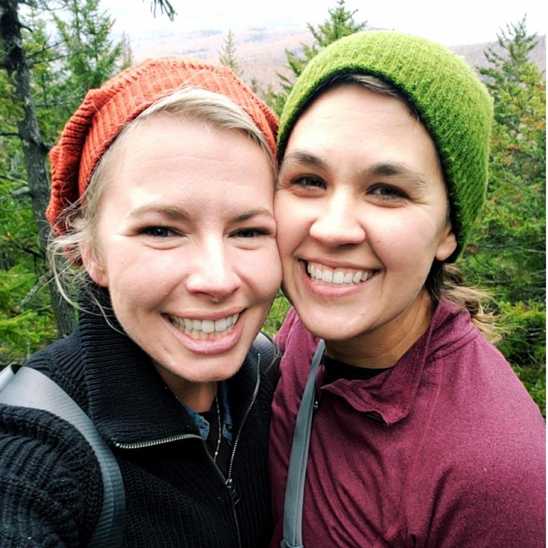 Moments after Amy proposed to Danielle.