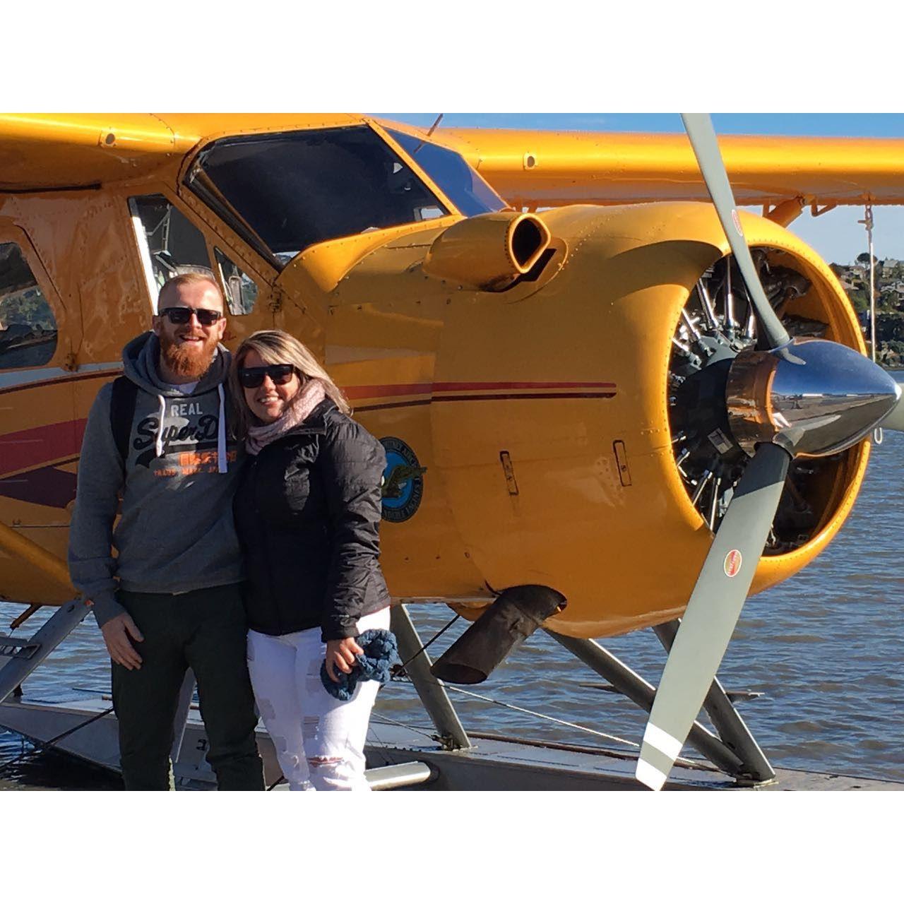 Christmas gift, flight over San Francisco, January 2017.
