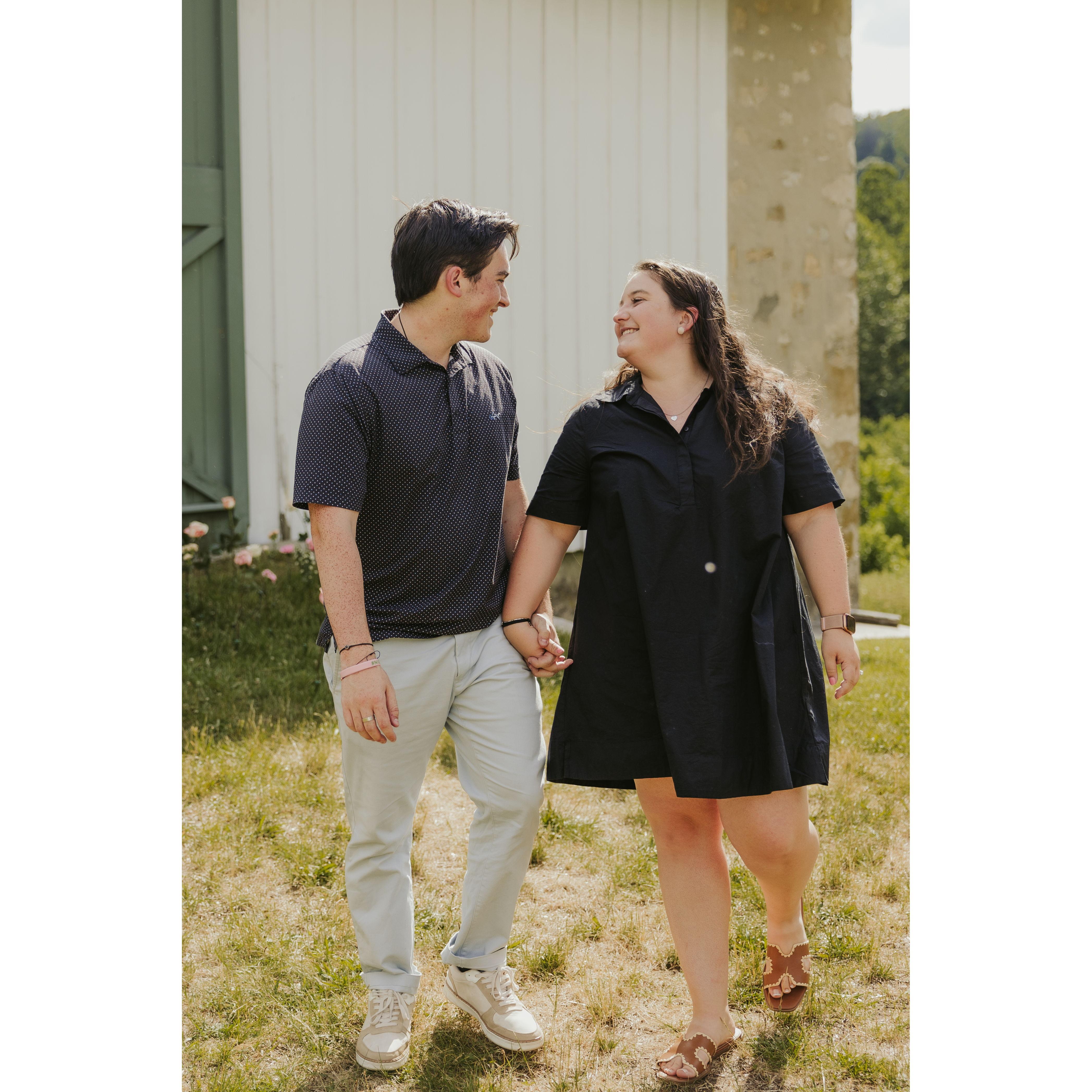 Officially an engaged couple!