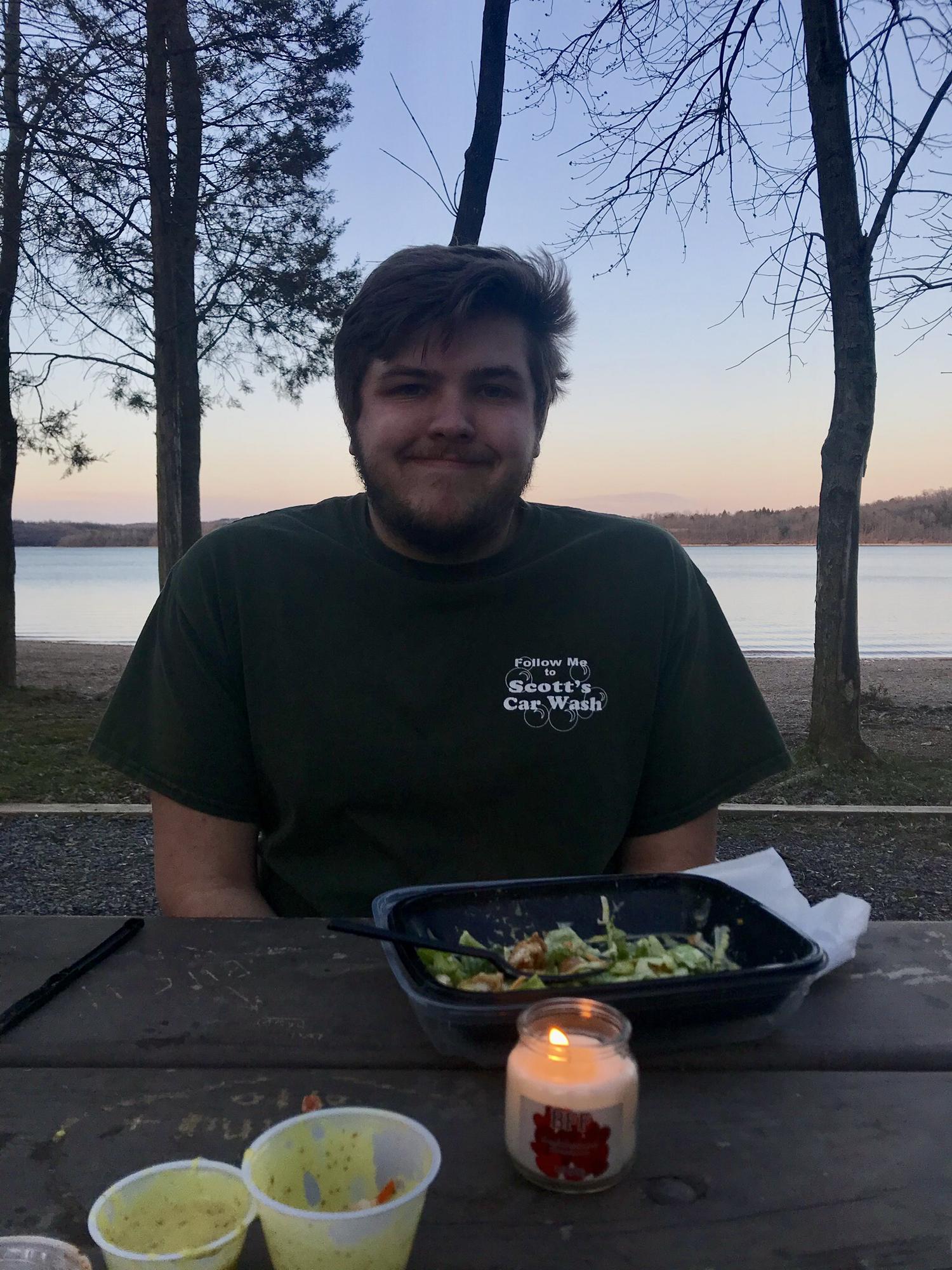 One of many dates at blue marsh lake!