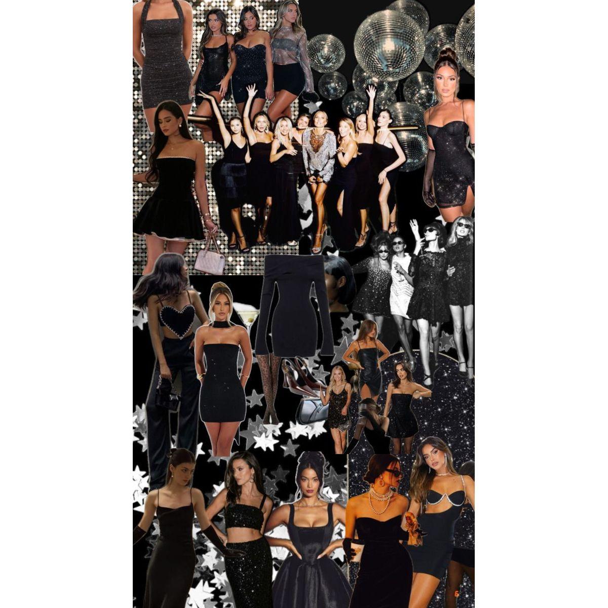 Thursday Night - Women All Black Attire Ideas (Ex: Sparkly, short, club style)