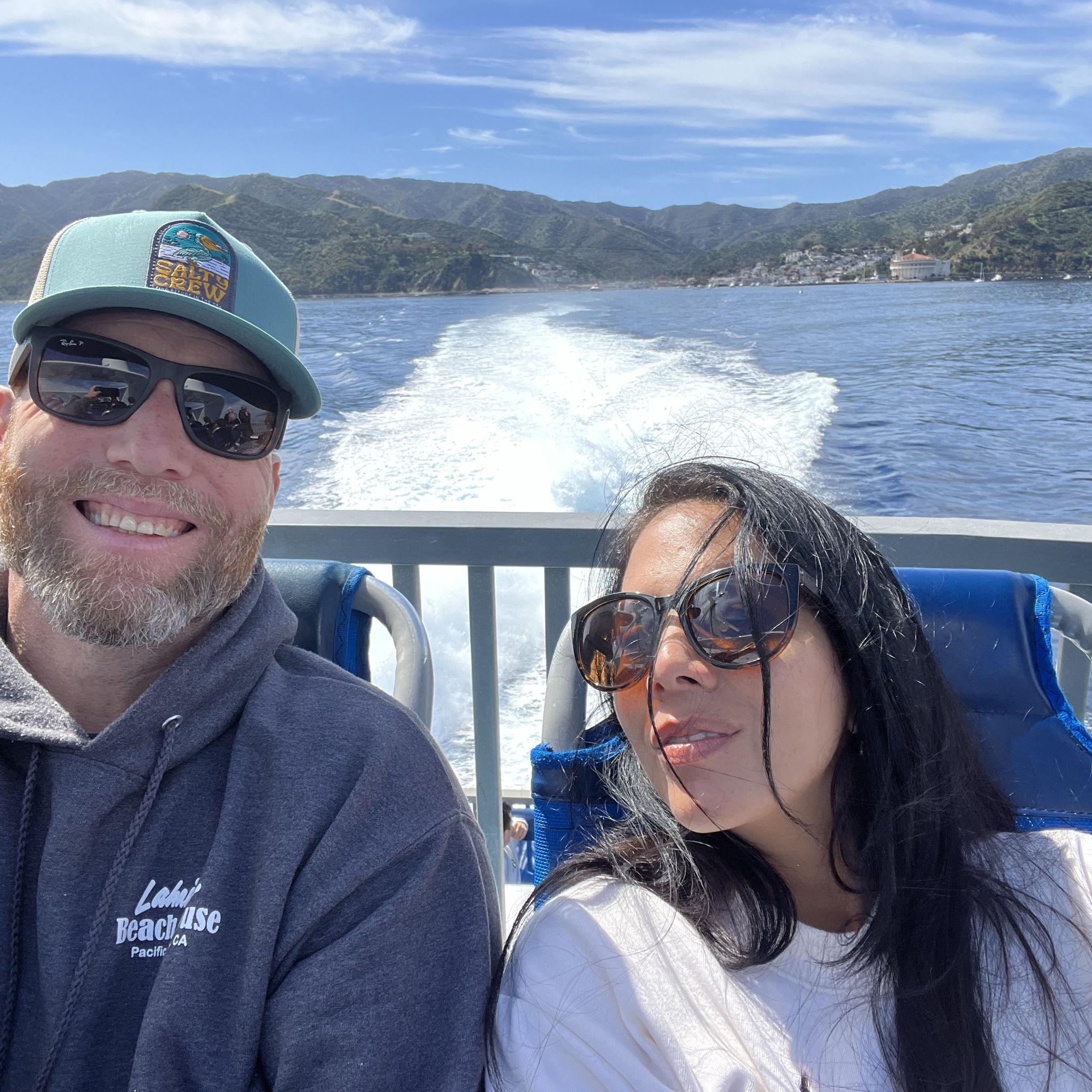 leaving Catalina