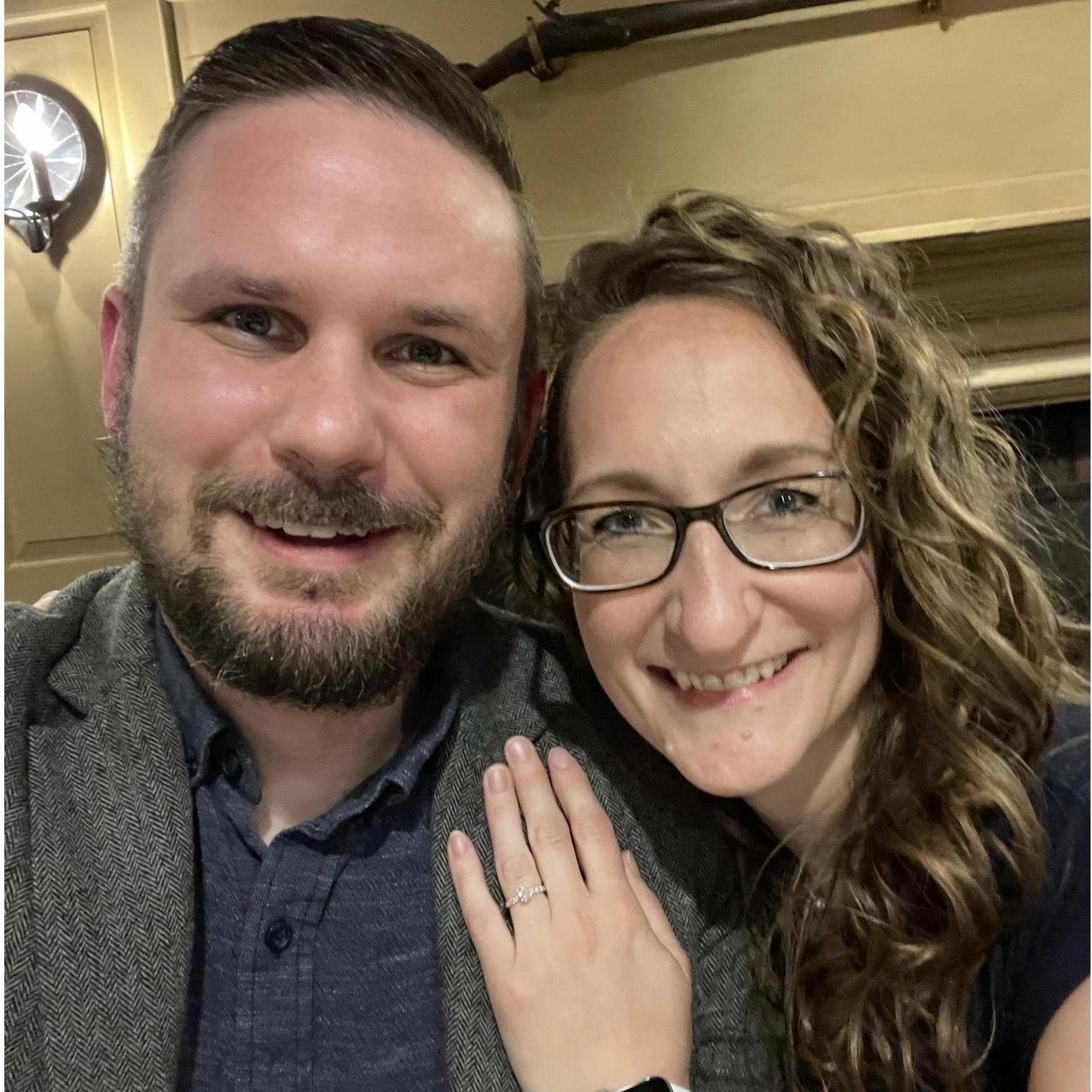 Proposal dinner at the Public House.