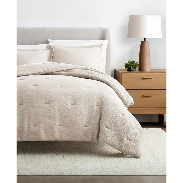 ienjoy Home Cloud Weave Gauze 3-Pc. Comforter Set, Full/Queen