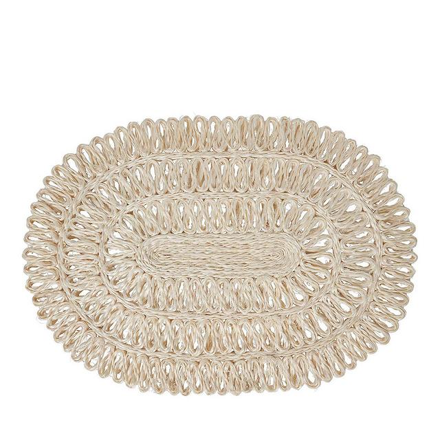 Juliska Straw Loop Oval Placemat