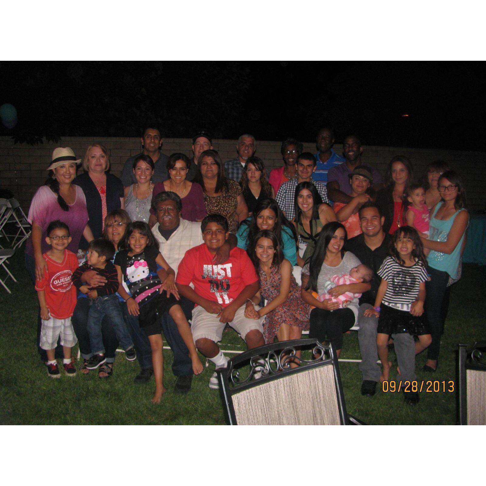Rose's 60th Birthday!!!!  First party in our house!!!