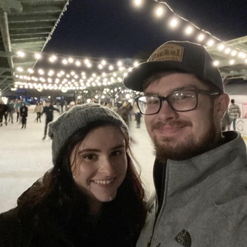 One of our first real dates!