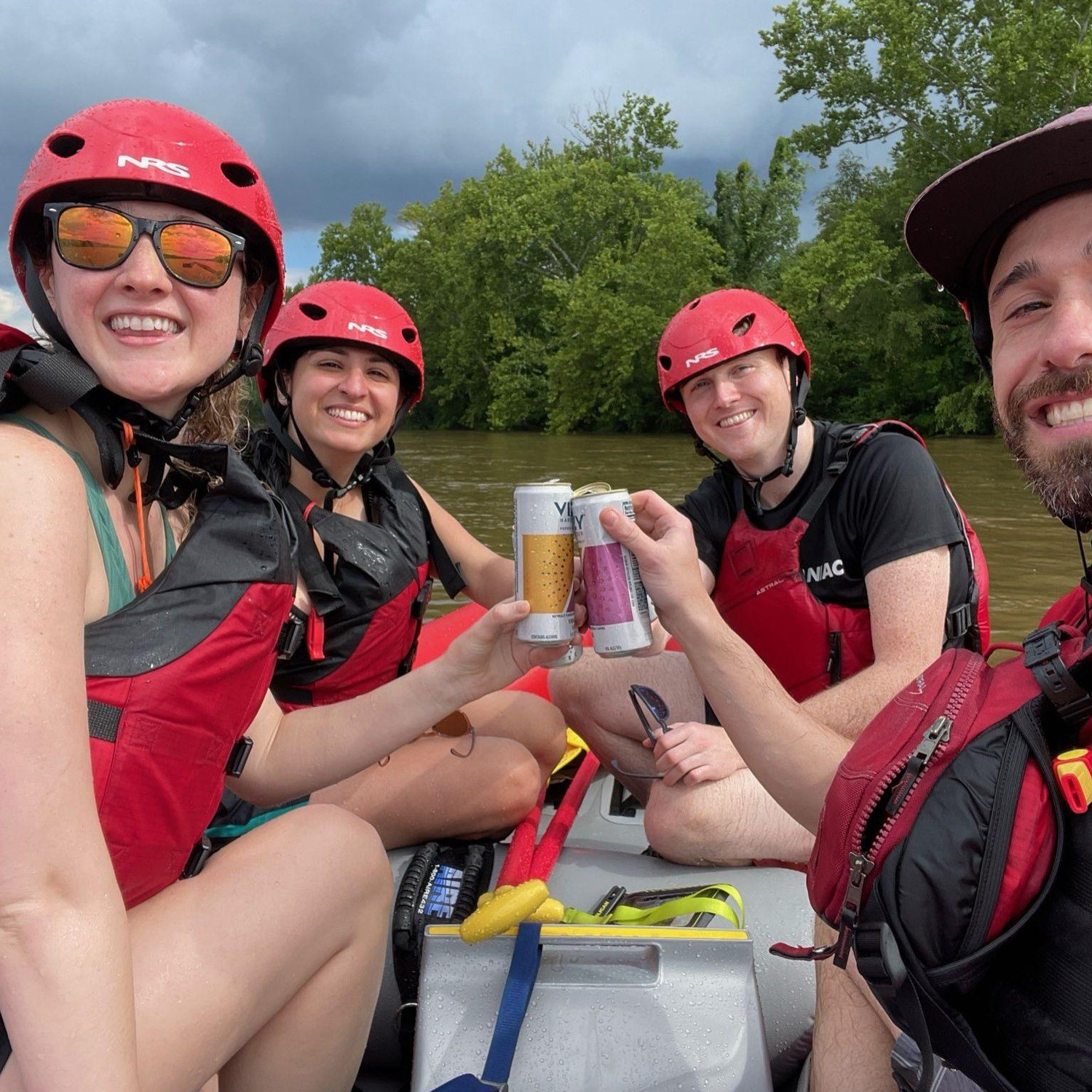 Accidentally rafting during a thunderstorm and having to pull off onto shore...into a patch of poison ivy