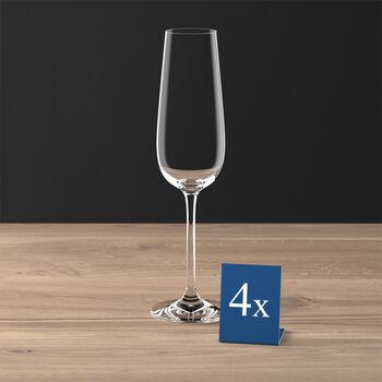 Villeroy & Boch Purismo Champagne Glass, Set of 4