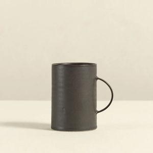 Stoneware Mug in Charcoal Tall