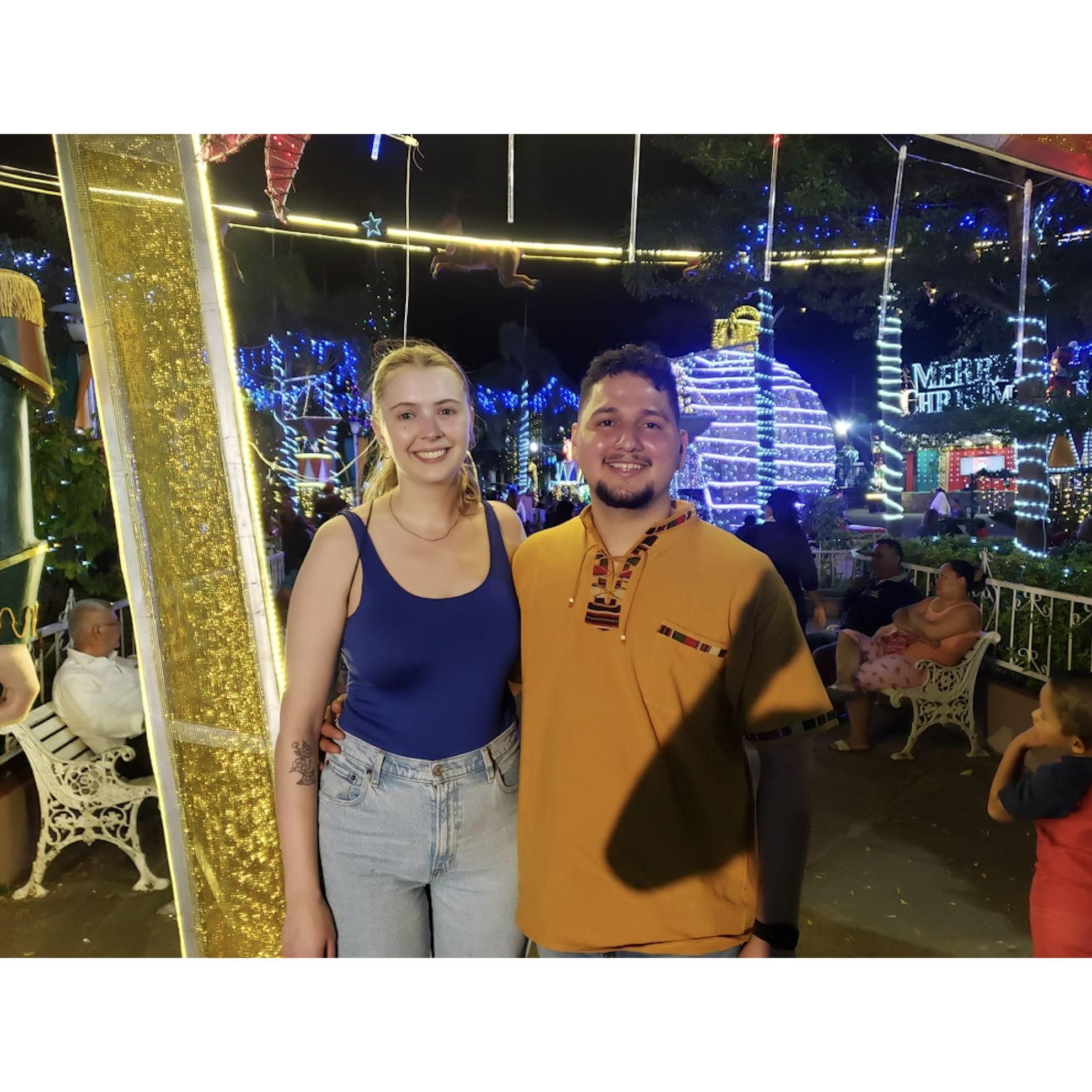 Sophie's first time in El Salvador meeting David's family.