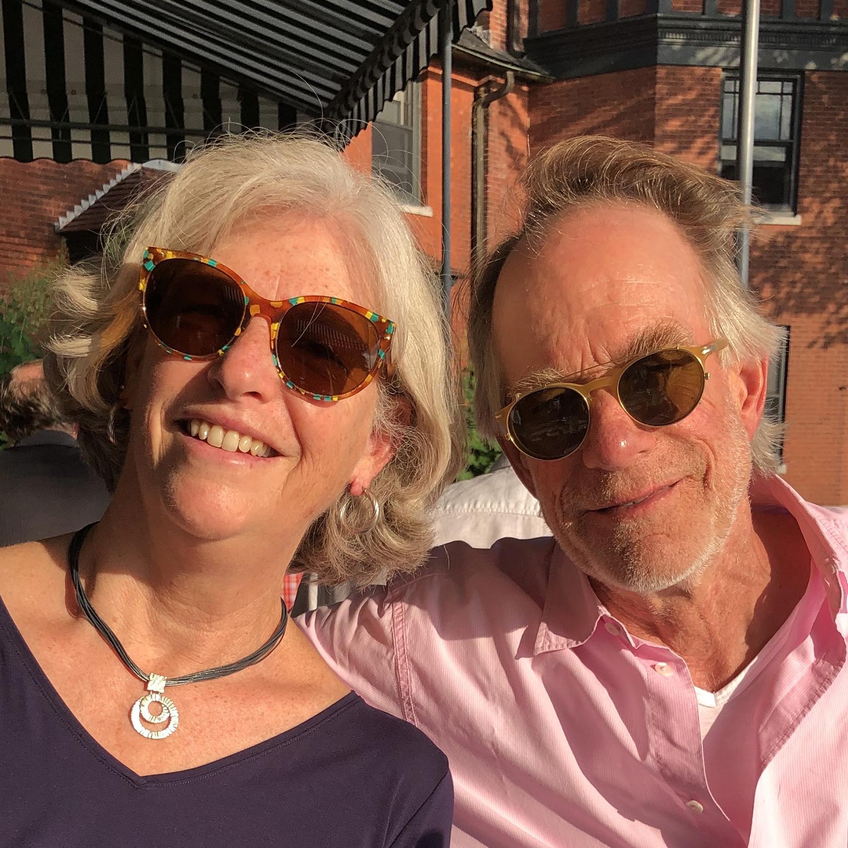 Sunset dinner at the Inn at Shelburne Farms, July 2019