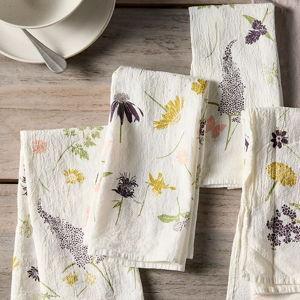 Butterfly Garden Napkins, Set of 4