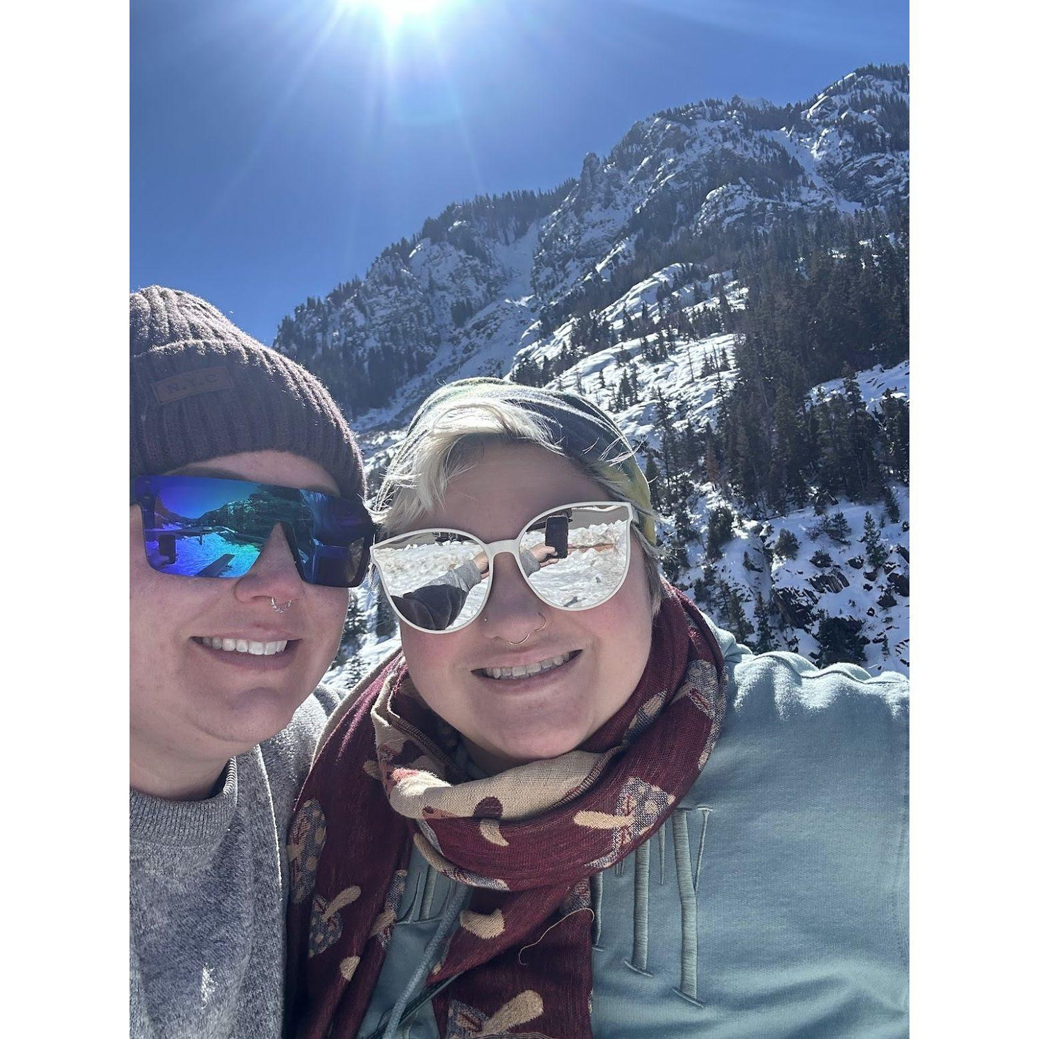 Ultra high altitude outside of Ouray, CO