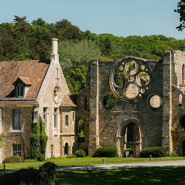 Honeymoon hotel stay at Abbaye des Vaux de Cernay