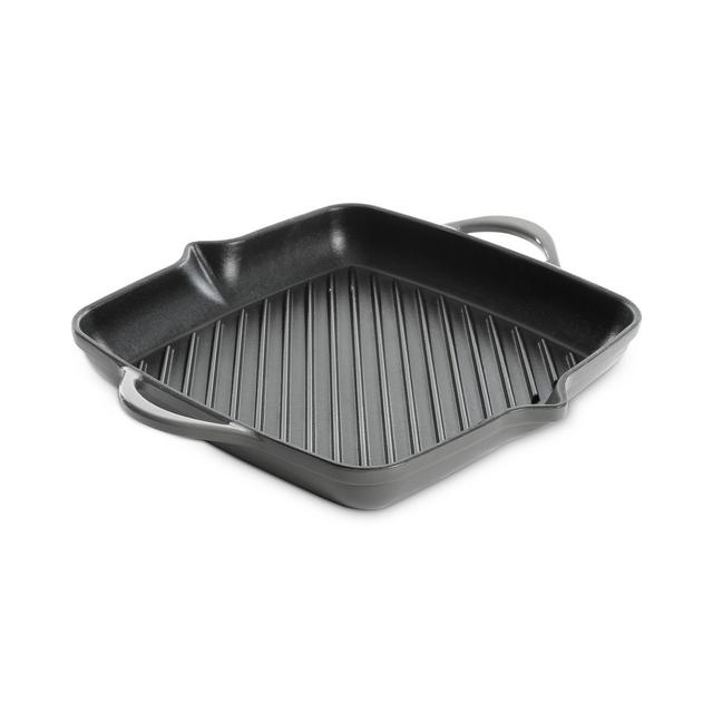Cravings by Chrissy Teigen Enamel Cast Iron 12" Square Grill Pan