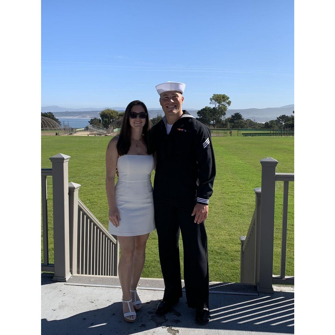 Kyle's graduation from language school in Monterey!
