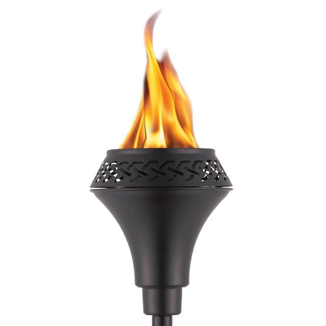 TIKI 65" Island King Outdoor Torch Black
