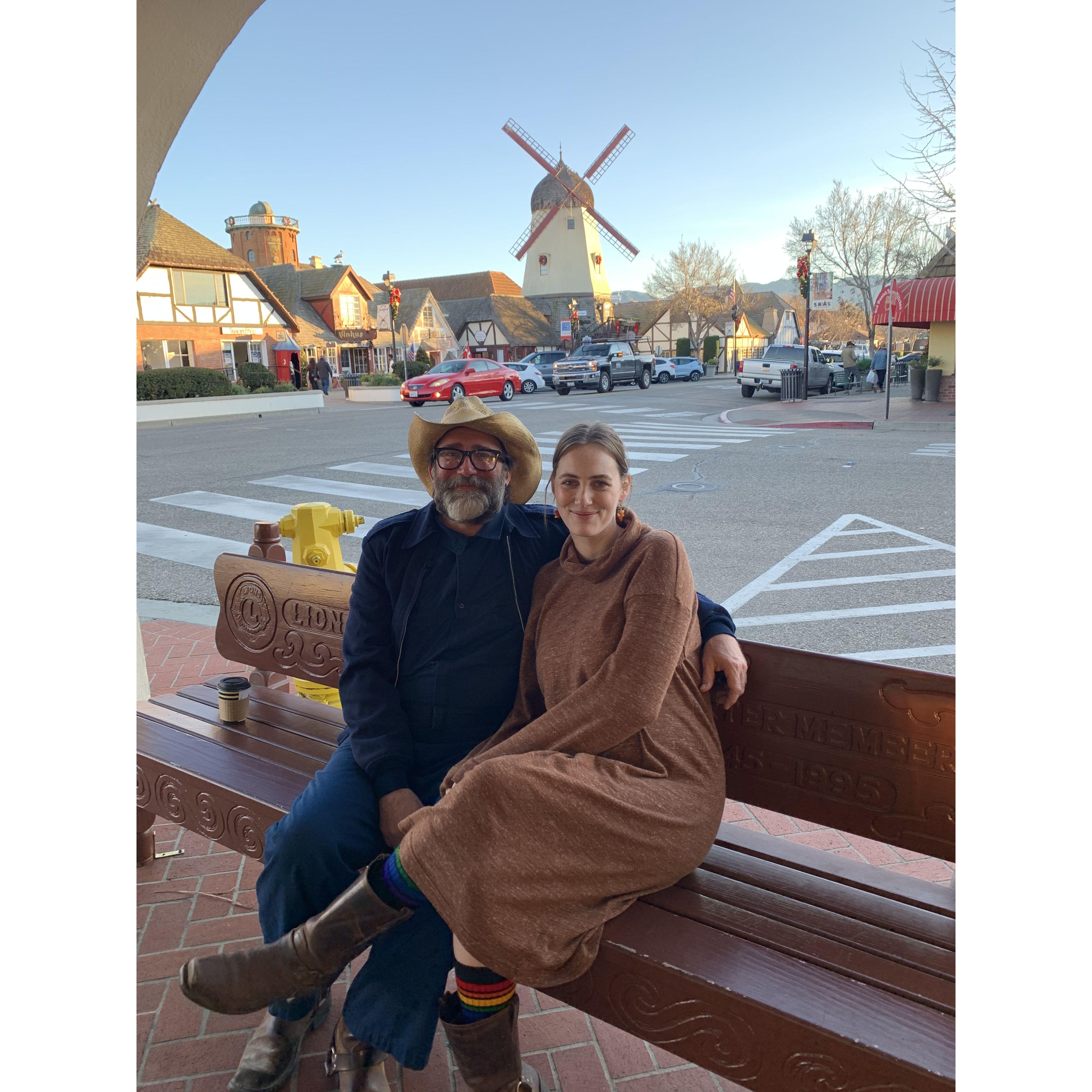 Our last trip before the baby! Solvang, December 2022