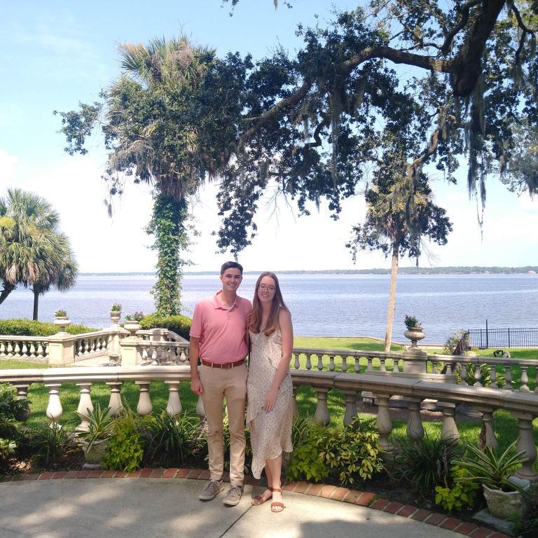 Our first time visiting our reception venue! We can’t wait for everyone to see how pretty it is in person!