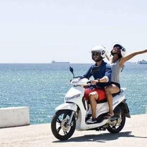 Honeymoon Scooter Rental Day in Naxos (Explore Villages + Beaches)