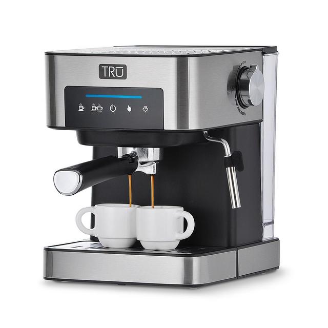 TRU 15-Bar Semi-Automatic Touch Screen Espresso Maker