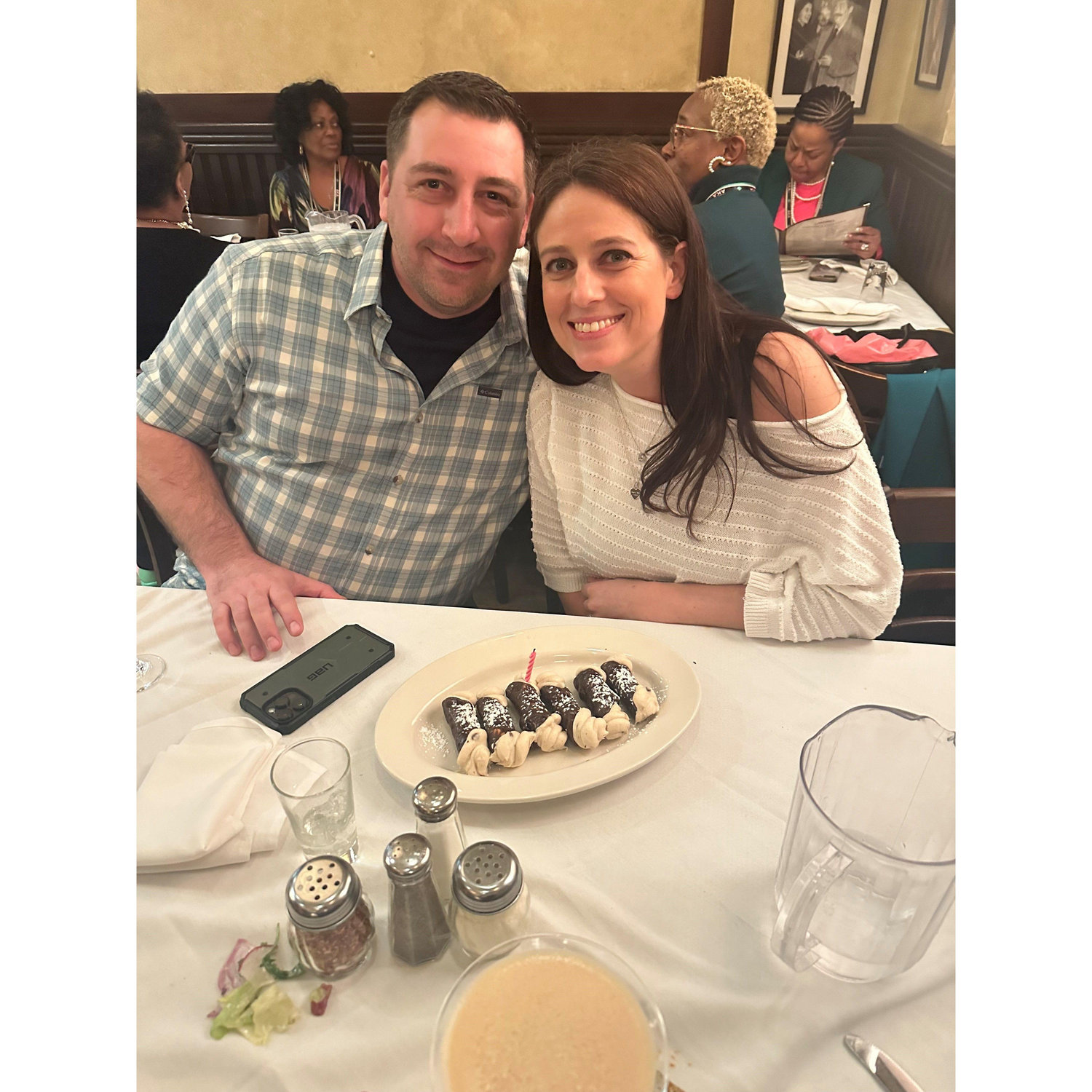 Our first night out post baby!!!