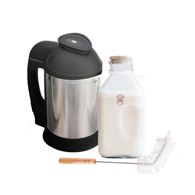 Almond Cow, Jug, & Brush Bundle