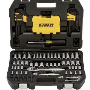 DEWALT - 1/4 in. x 3/8 in. Drive Polished Chrome Mechanics Tool Set (108-Piece)