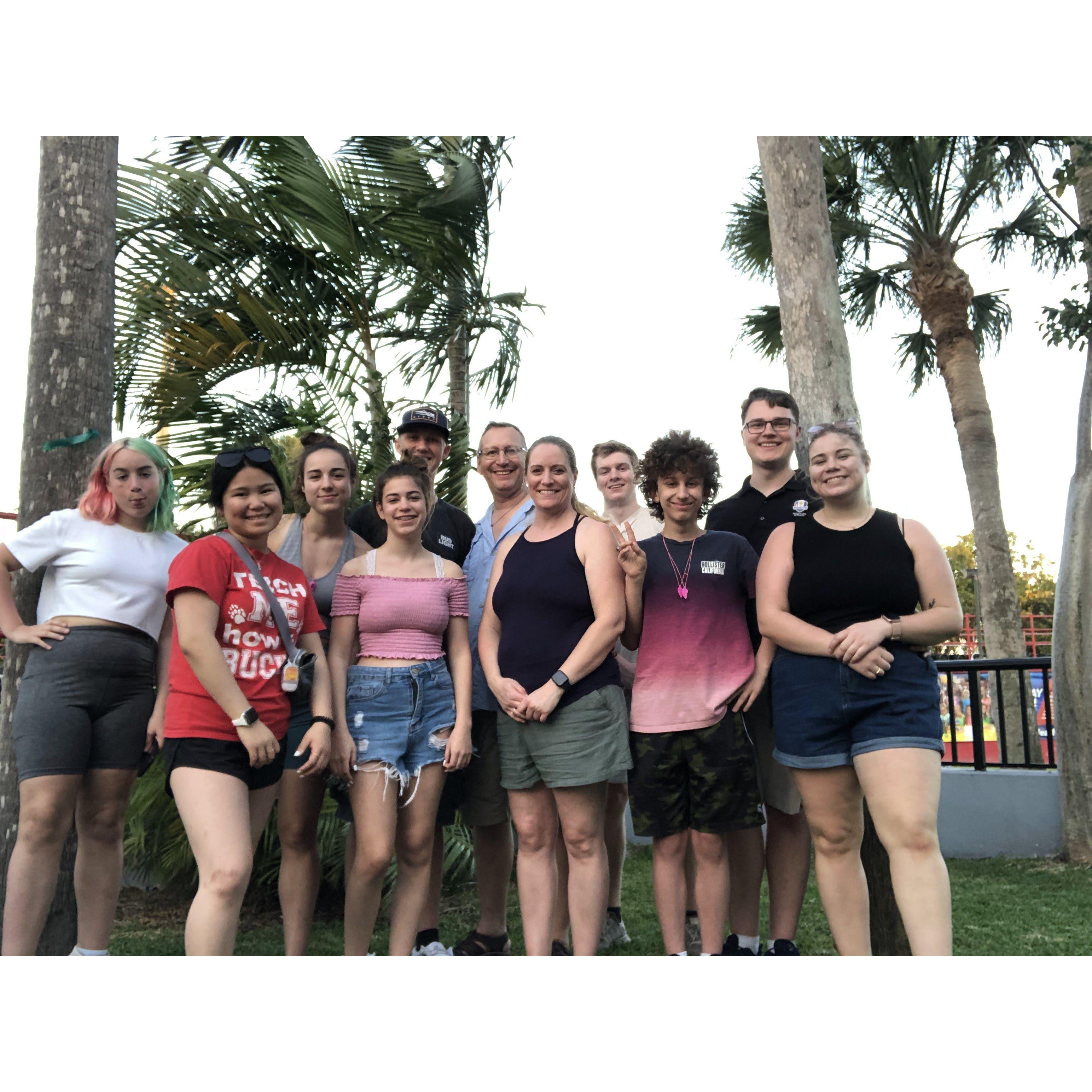 Our "Brady Bunch" in Florida