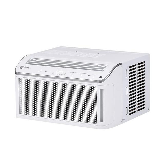 GE Profile, White Energy Star 8,100 BTU Smart Ultra Quiet Window Air Conditioner for Medium Rooms up to 350 sq ft