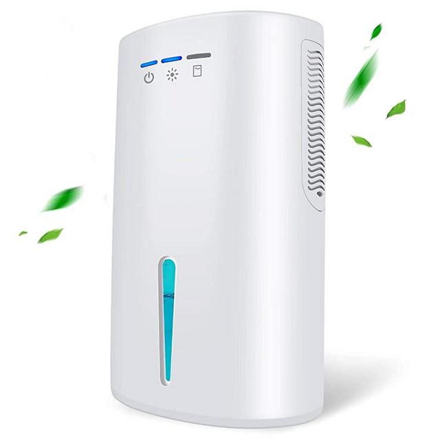 Gocheer Upgraded Dehumidifier for Home,Up to 480 Sq.ft Dehumidifiers for High Humidity in Basements Bedroom Closet Bathroom Kitchen Small Quiet Portable Air Dehumidifiers with 2000ml(64oz) Water Tank