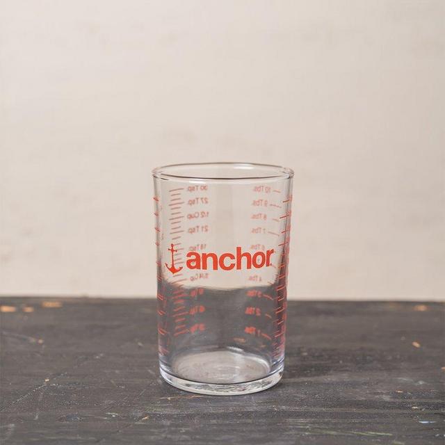 Anchor measuring glass