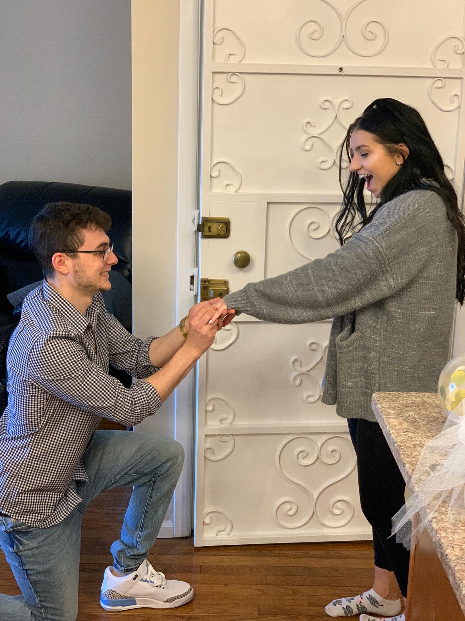 The day we got engaged