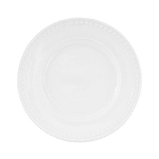 Everyday White® by Fitz and Floyd® Beaded Salad Plate