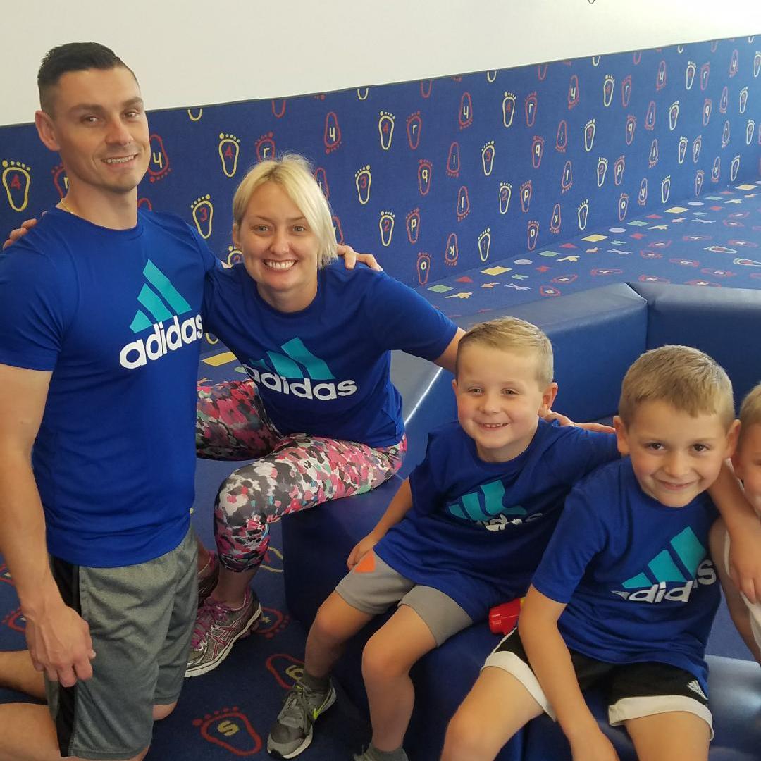 because matching shirts of course!
