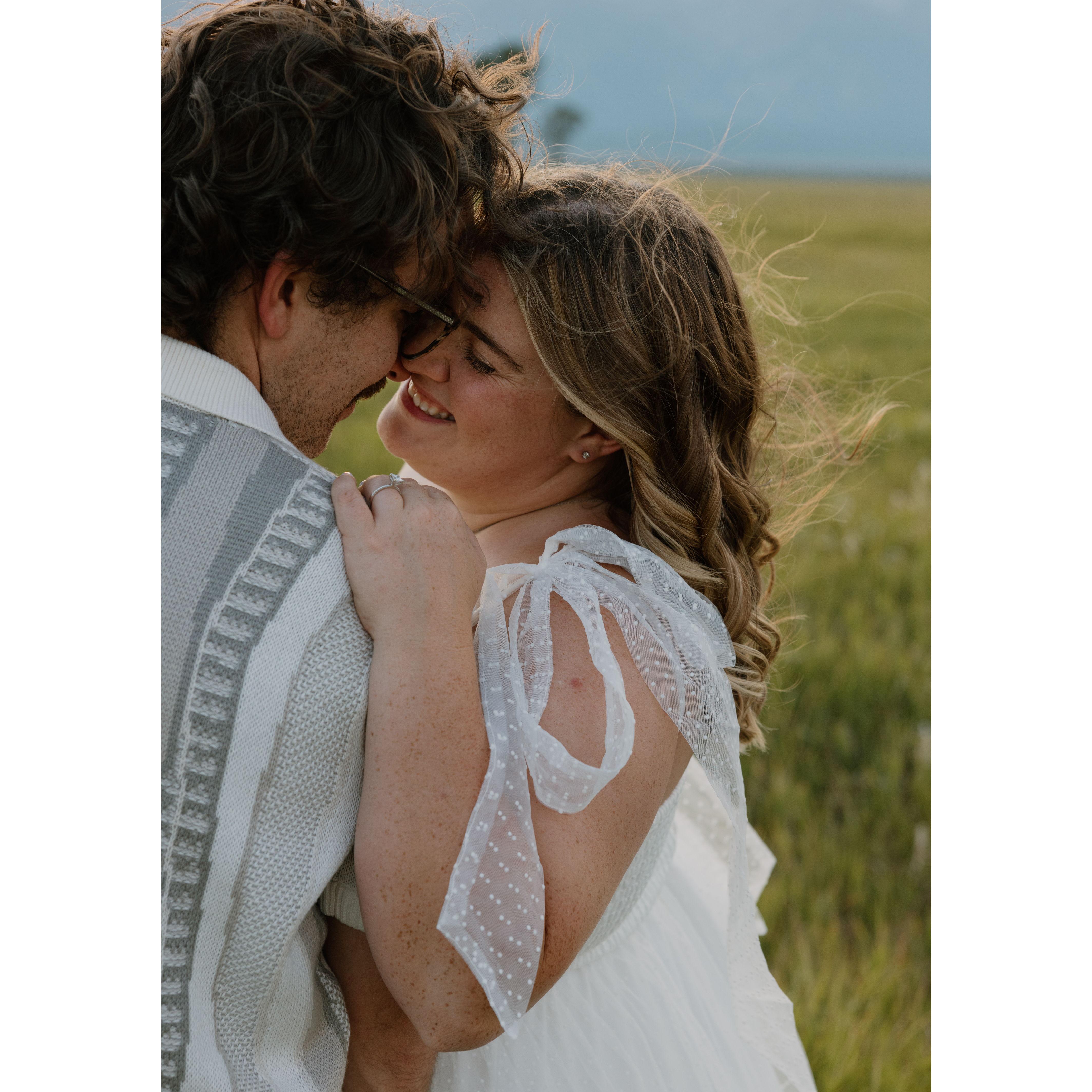 Our magical engagement session at Teton National Park!