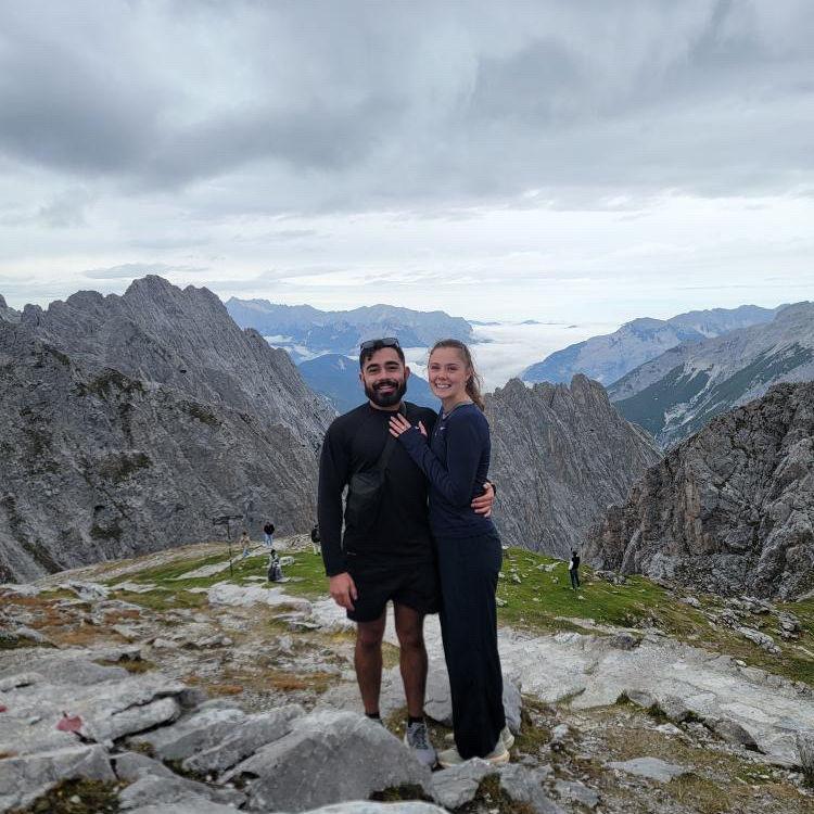 Top of Innsbruck in Austria