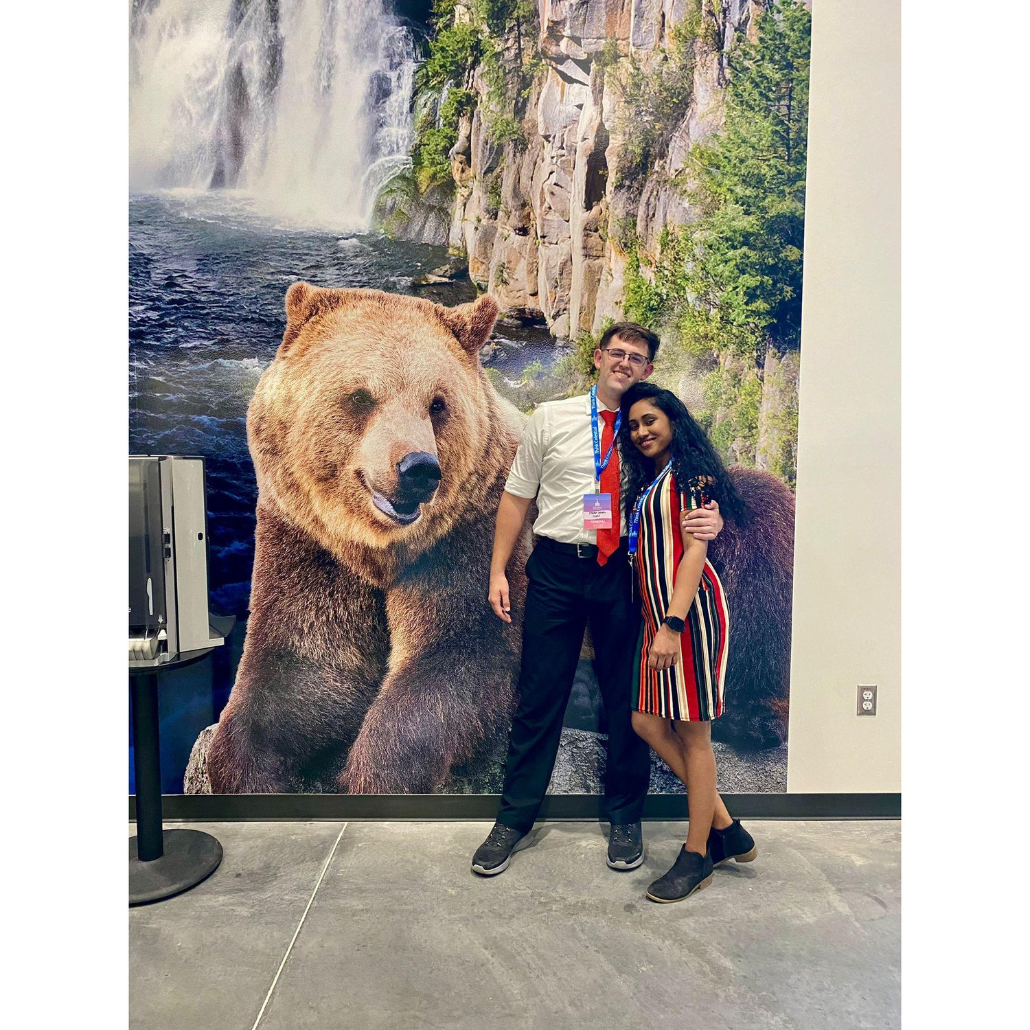 Us and a Bear