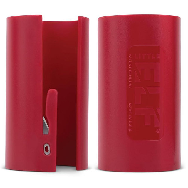 The Original Little ELF Gift Wrap Cutter (2-Pack) | Red Edition | As seen on Shark Tank | Holiday Wrapping Paper Cutter