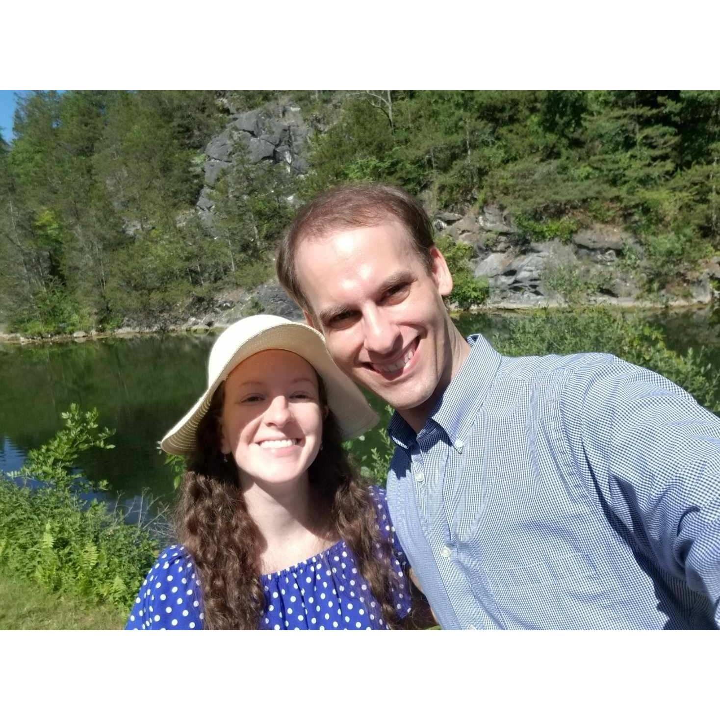 A fun summer afternoon tea after church in Connecticut
